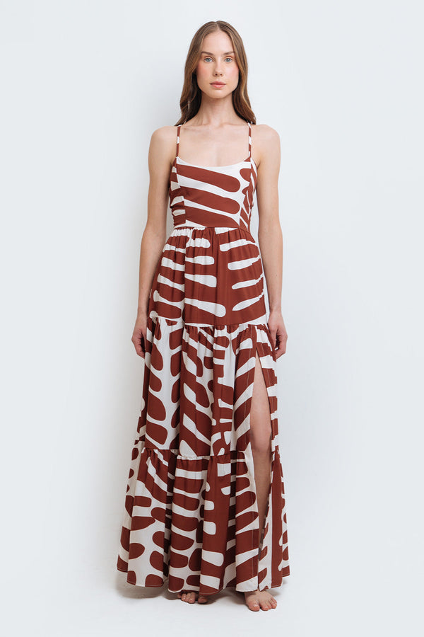 Ivette Cocoa Dress