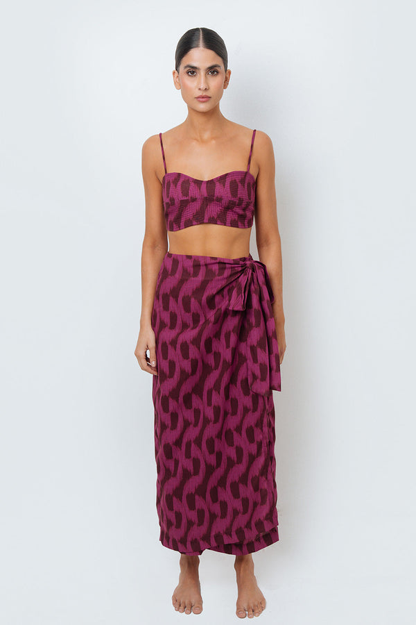 Crop Top Sunny / Skirt Samira LUA 1287