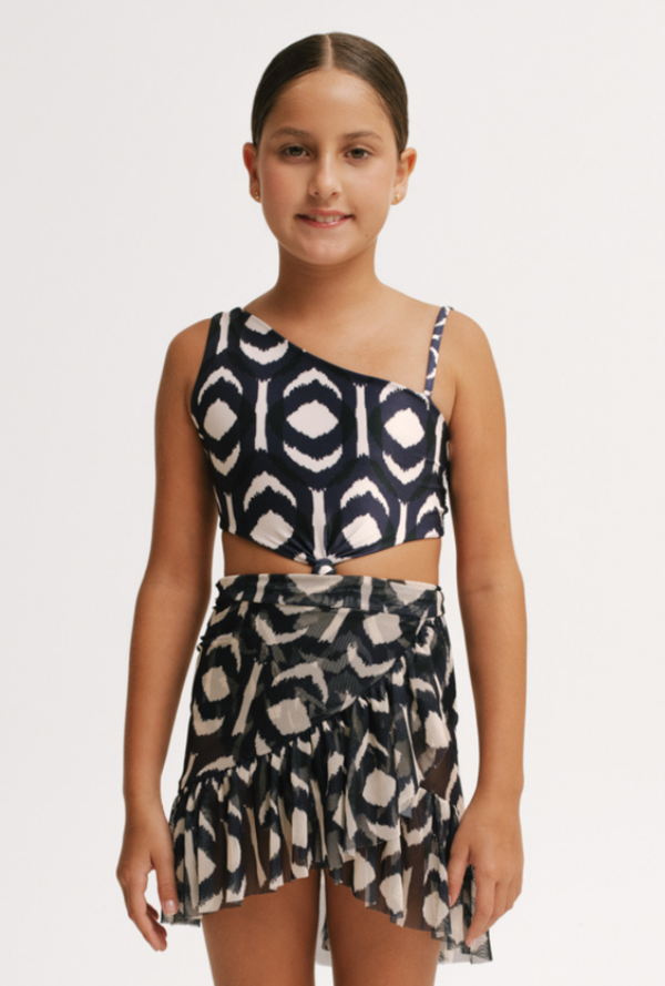 Skirt for girls Willow Ikat