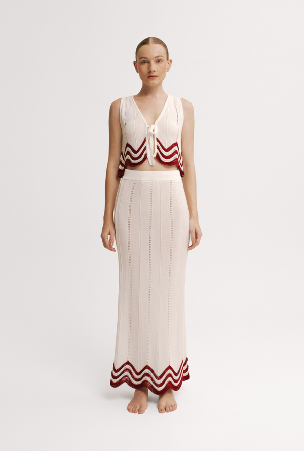 Crop Top Mujer Riley Malva